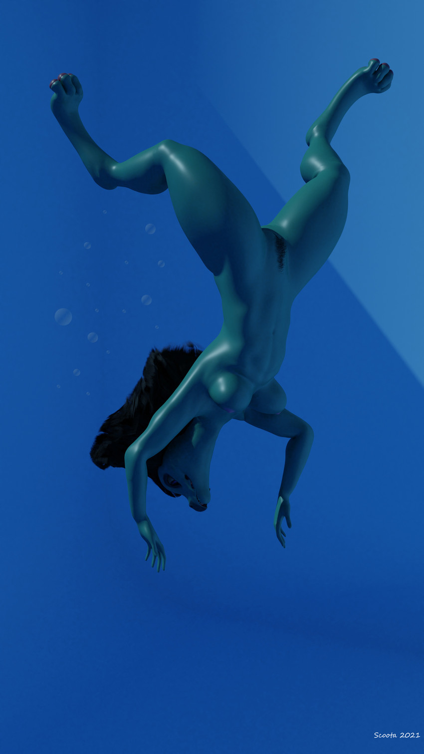 air_bubble anthro breasts bubble female genitals hair nipples nude pubes pussy shadow solo underwater water scoota ceylidh_(scoota) dracanine 3d_(artwork) 4k 9:16 absurd_res blender_(artwork) digital_media_(artwork) hi_res