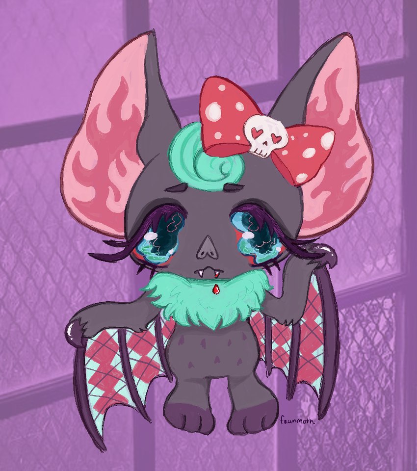 punkiest bat (littlest pet shop and etc) created by fawnmoth