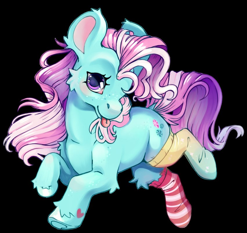 blep blush candy clothing cutie_mark dessert eyelashes female female_feral feral food footwear fur green_body green_fur hair hooves mismatched_socks peppermint_(candy) pink_eyes pink_hair pink_tail quadruped simple_background socks solo tail tongue tongue_out transparent_background cutepencilcase hasbro mlp_g3 my_little_pony minty_(mlp_g3) earth_pony equid equine horse mammal pony 2024 alpha_channel hi_res