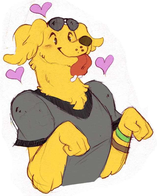 mr. peanutbutter (bojack horseman and etc) created by irootie