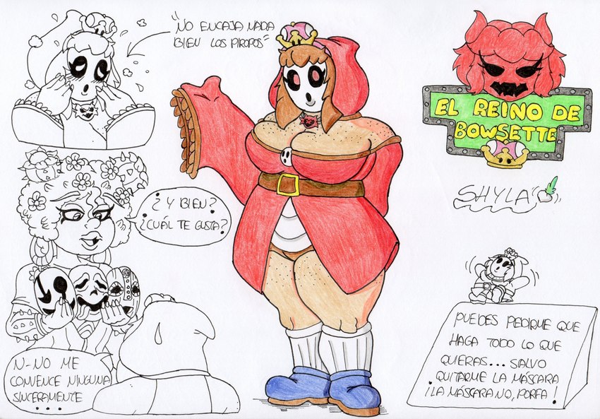 alternate_universe belt big_breasts blush bowsette_kingdom breasts brown_hair cactus cactusana cleavage clothed clothing collar crossgender crown curled_hair dream_retreat dress duo female floppy_ears flower flower_hair footwear freckles hair headgear hoodie jewelry lips loki_mask long_socks lop_ears mask monster_girl_(genre) nightclub obese obese_female overflowing_breasts overweight overweight_female pendant pink_eyes plant plant_hair princess_dress pseudo_hair purple_district shoes short_hair slim slim_female super_crown thick_lips thick_thighs tiara topwear wide_hips dibujuani european_mythology mario_bros mythology nintendo scary_movie super_mario_bros._2 undertale undertale_(series) gaster ghostface_(scream) alraune cactus_creature cactus_humanoid elemental_creature elemental_humanoid flora_fauna humanoid noppera-bo plant_humanoid shyguy absurd_res hi_res meme sketch traditional_media_(artwork)