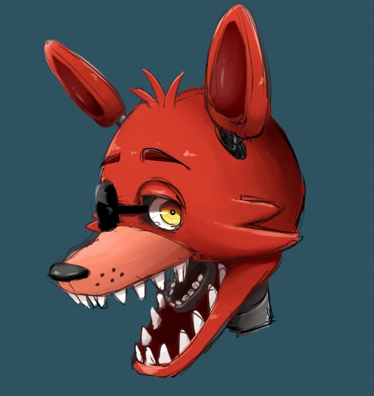 foxy (five nights at freddy's and etc) created by riza drawers