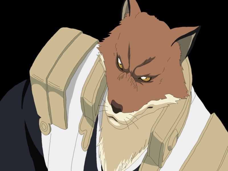 anthro brown_body brown_fur clothing fur looking_at_viewer male pose simple_background solo transparent_background yellow_eyes maxime-jeanne bleach_(series) sajin_komamura canid canine canis mammal wolf 2013 4:3 alpha_channel hi_res