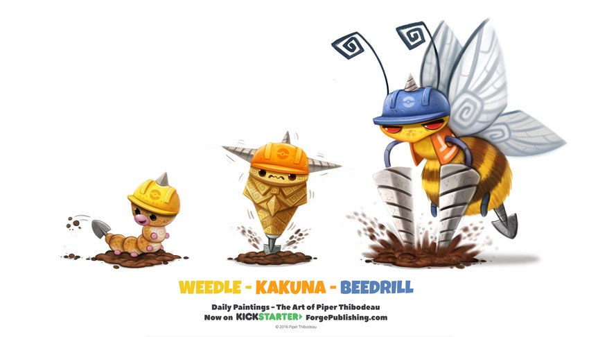 ambiguous_gender antennae_(anatomy) armor beady_eyes black_eyes brown_body digging drill drill_arm feral group hard_hat headgear helmet insect_wings jackhammer power_tool red_eyes shovel shovel_tail simple_background spikes tan_body text tools white_background wings yellow_body piper_thibodeau nintendo pokemon beedrill generation_1_pokemon kakuna pokemon_(species) weedle 2016 7:4 digital_media_(artwork) digital_painting_(artwork) english_text hi_res url