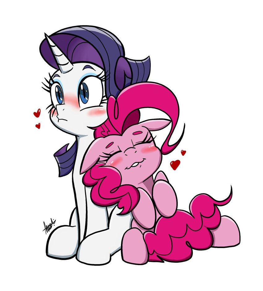 pinkie pie and rarity (friendship is magic and etc) created by shelbysmol