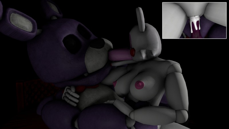 bonnie and mangle (five nights at freddy's 2 and etc) created by pornuploader