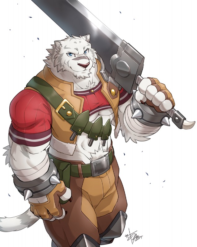 mercenary (grimoire of zero) created by takemoto arashi