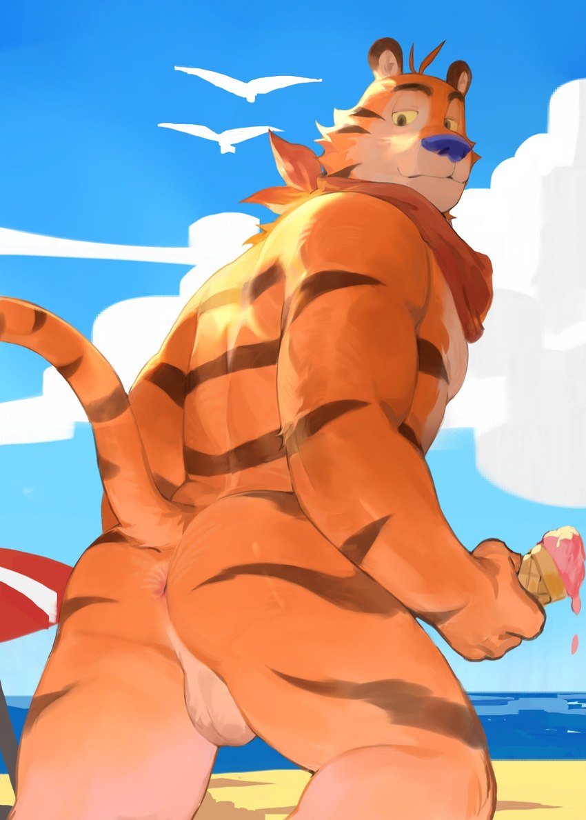 tony the tiger (frosted flakes and etc) created by yuuko891