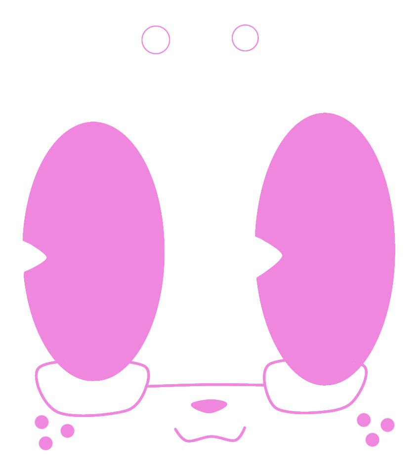 ambiguous_form ambiguous_gender anthro circle_eyebrows eyebrows eyewear freckles glasses pink_line_art solo toony toony_eyes blackmoonx ambiguous_species colored_line_art digital_media_(artwork) line_art monochrome pink_and_white