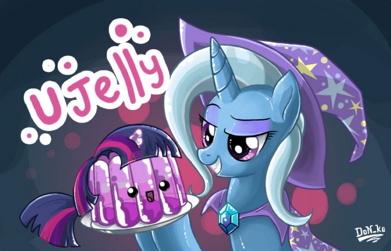 trixie and twilight sparkle (friendship is magic and etc) created by don ko