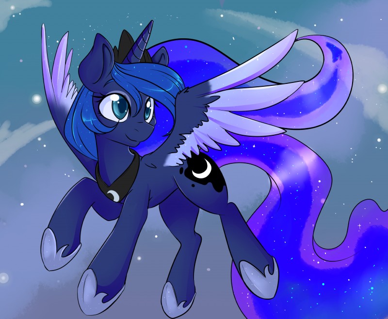 princess luna (friendship is magic and etc) created by lustrous-dreams