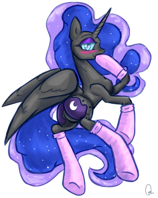 nightmare moon (friendship is magic and etc) created by asadama