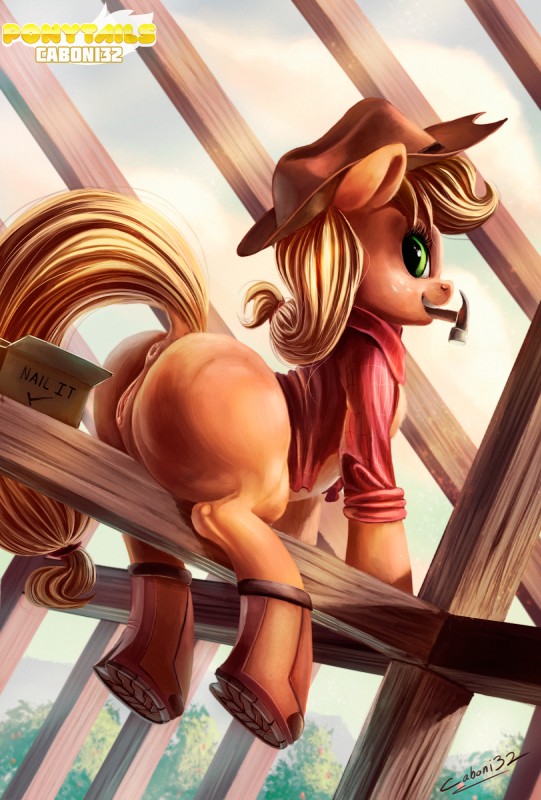 applejack (friendship is magic and etc) created by caboni32