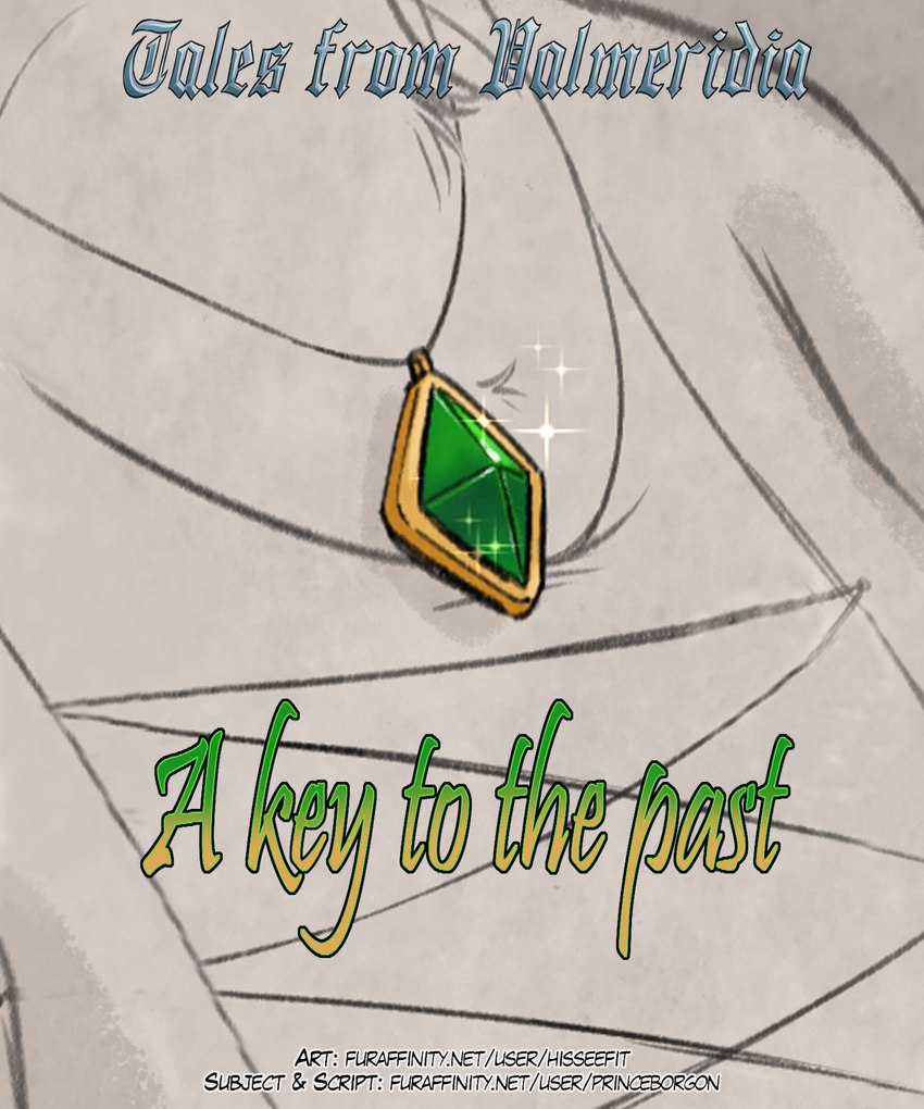 anthro clothing emerald_(gem) female gem glistening glistening_object gown jewelry magic_user medieval medieval_clothing melancholic pendant silhouette solo text witch hisseefit tales_from_valmeridia silva_vernalis canid canine fox mammal 5:6 comic cover cover_art cover_page english_text hi_res sketch story story_in_description url