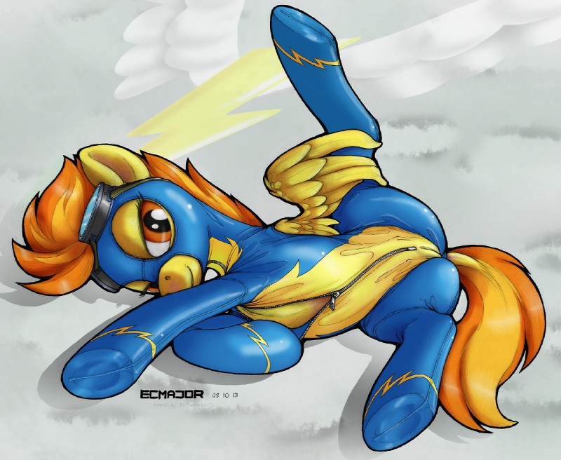 spitfire and wonderbolts (friendship is magic and etc) created by ecmajor and ratwhiskers