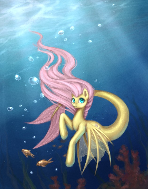 fluttershy (friendship is magic and etc) created by nyarmarr