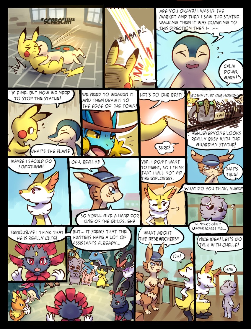 pokemon mystery dungeon and etc created by flavia-elric