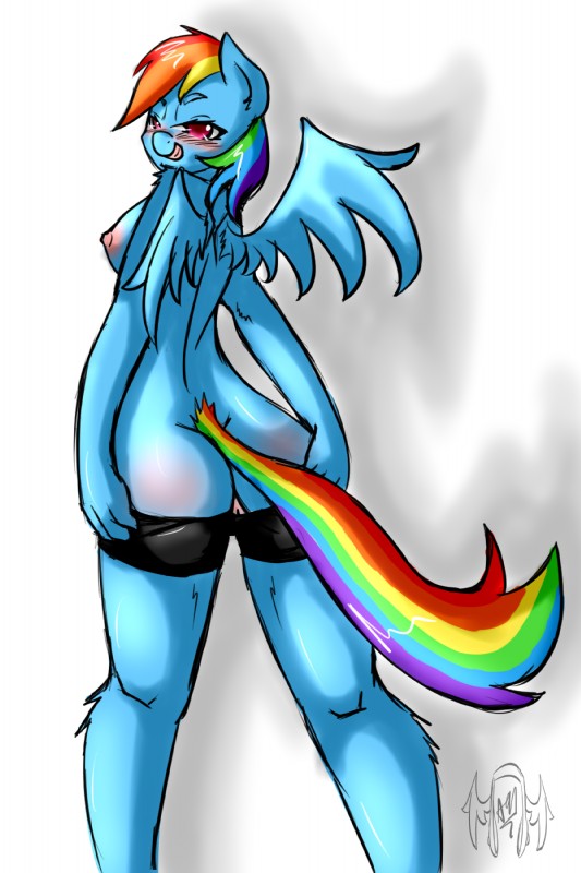 rainbow dash (friendship is magic and etc) created by avante92