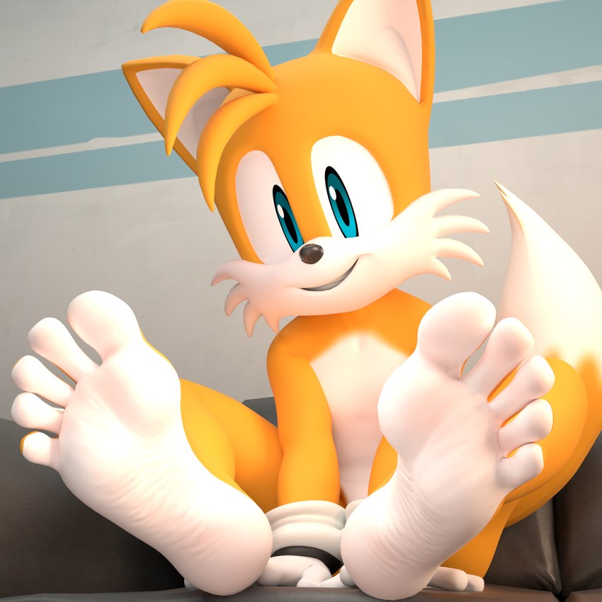 5_toes anthro blush body_blush dipstick_tail feet first_person_view foot_blush foot_fetish foot_focus humanoid_feet looking_at_viewer male markings plantigrade sitting solo tail tail_markings toes wrinkled_feet wrinkles twintails3d sega sonic_the_hedgehog_(series) miles_prower canid canine fox mammal 1:1 3d_(artwork) digital_media_(artwork) hi_res