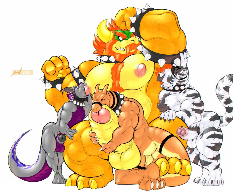 bowser (mario bros and etc) created by danandnite