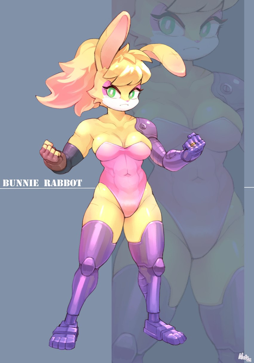 bunnie rabbot (sonic the hedgehog (archie) and etc) created by zelen