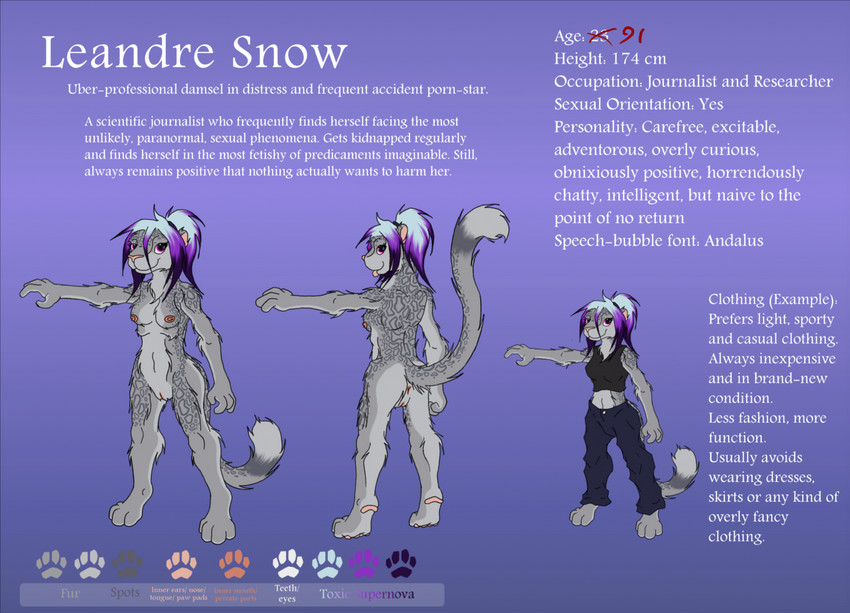 leandre snow created by snowleandre (artist)