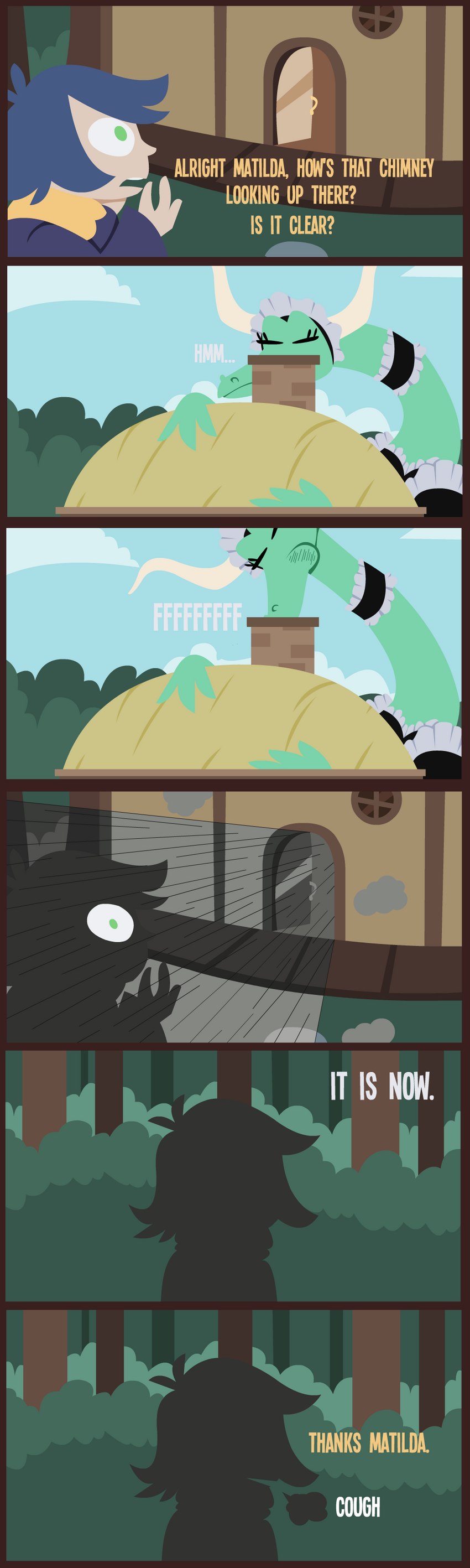 matilda the maid dragon and sarin the merchant (mythology) created by shane frost