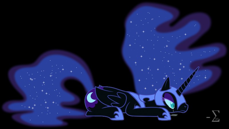 nightmare moon (friendship is magic and etc) created by 90sigma