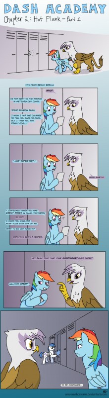 gilda and rainbow dash (friendship is magic and etc) created by sorc