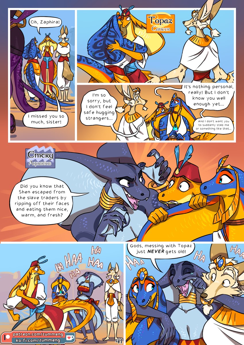 emery, shen, topaz, violet, and zaphira created by zummeng