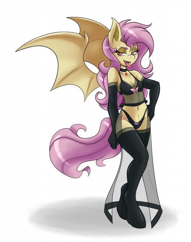 flutterbat and fluttershy (friendship is magic and etc) created by ambris