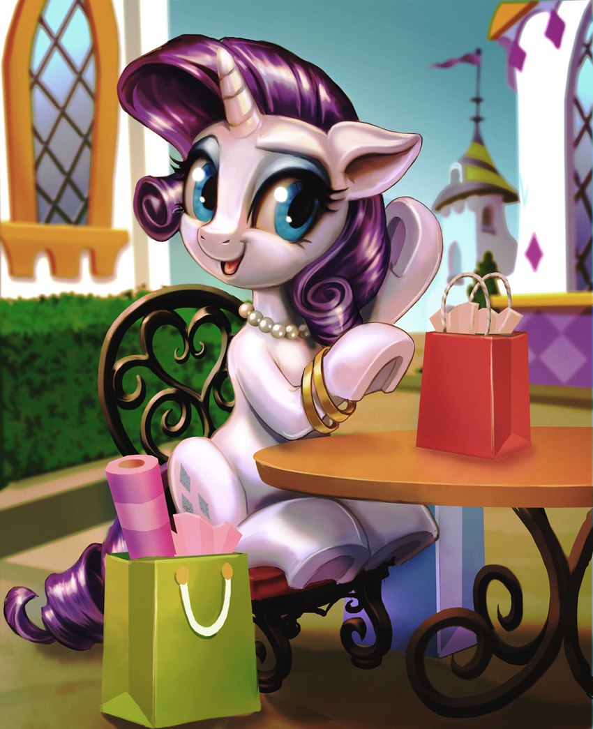 rarity (friendship is magic and etc) created by harwick