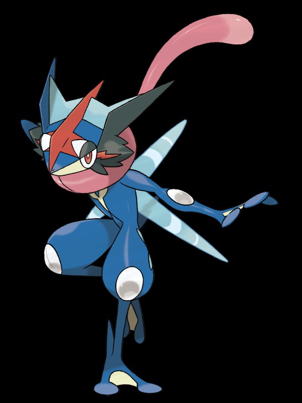 ash-greninja (nintendo and etc) created by ken sugimori