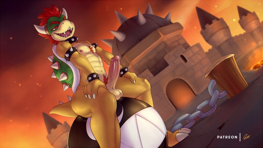 bowser (mario bros and etc) created by rajii