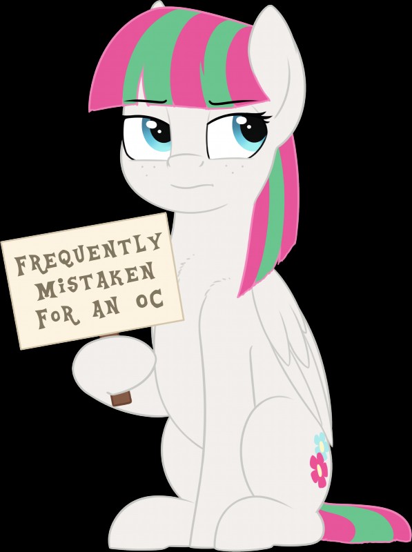 blue_eyes cutie_mark feathered_wings feathers female feral hair multicolored_hair sign simple_background solo text transparent_background wings zippysqrl friendship_is_magic hasbro my_little_pony mythology blossomforth_(mlp) equid equine mammal mythological_creature mythological_equine pegasus 2018 absurd_res alpha_channel english_text hi_res