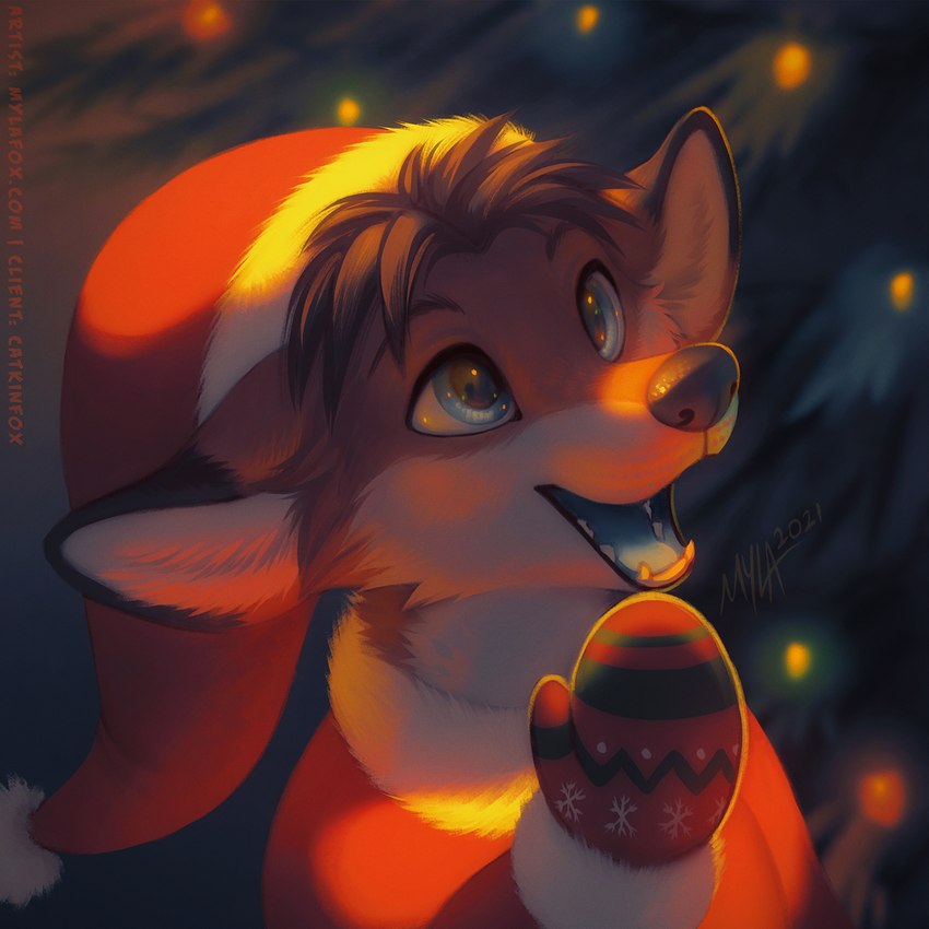 catkin (christmas) created by mylafox