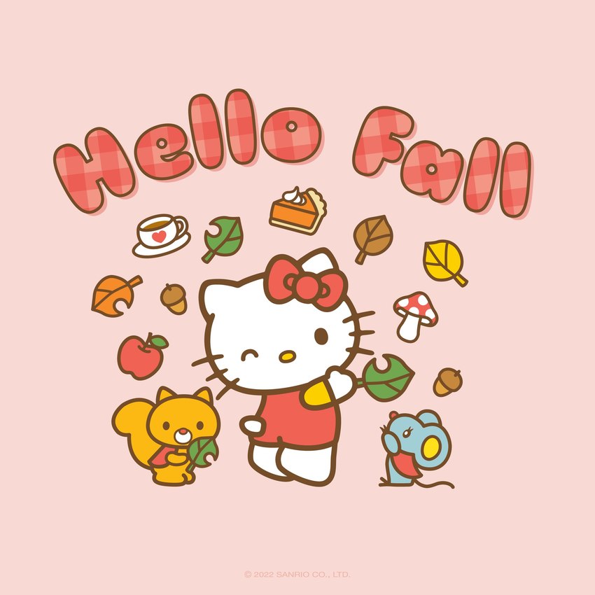 hello kitty, joey, and rorry (hello kitty (series) and etc) created by unknown artist