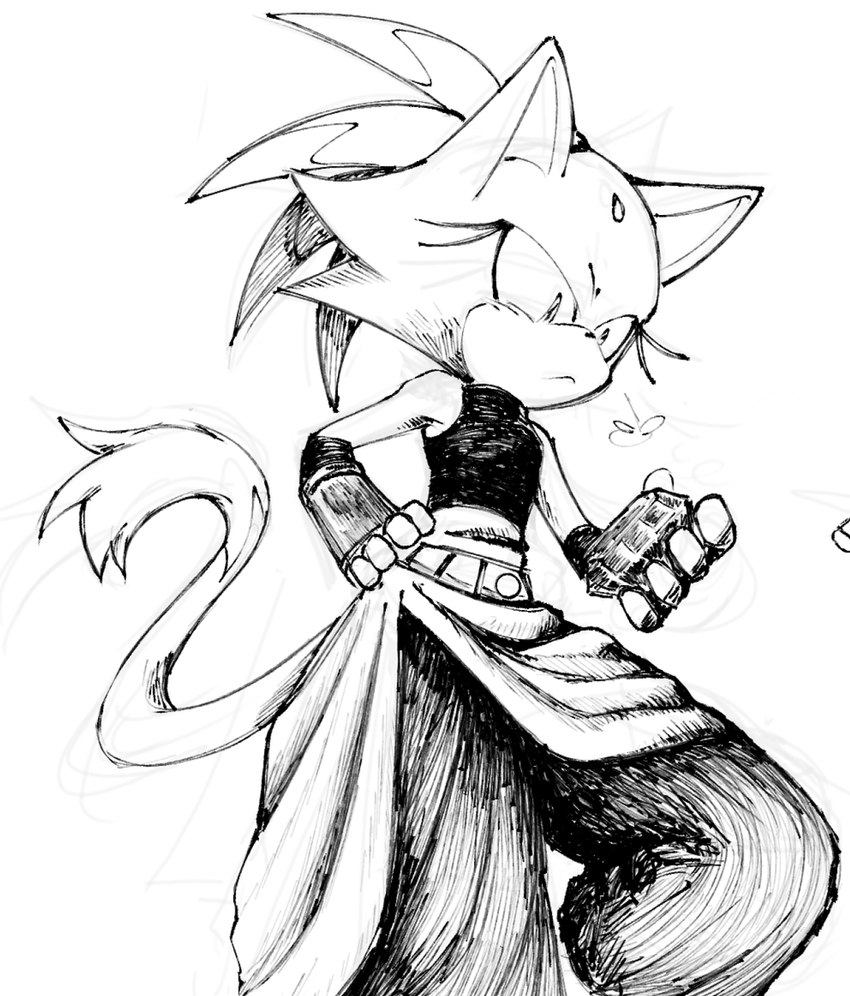 alternative_fashion anthro clothed clothing clothing_around_waist female forehead_gem fur gem gloves hair handwear holding_object shirt shirt_around_waist simple_background sketchy sol_emerald solo tank_top tied_hair topwear white_background solemeraldguardian sega sonic_the_hedgehog_(series) blaze_the_cat domestic_cat felid feline felis mammal hi_res