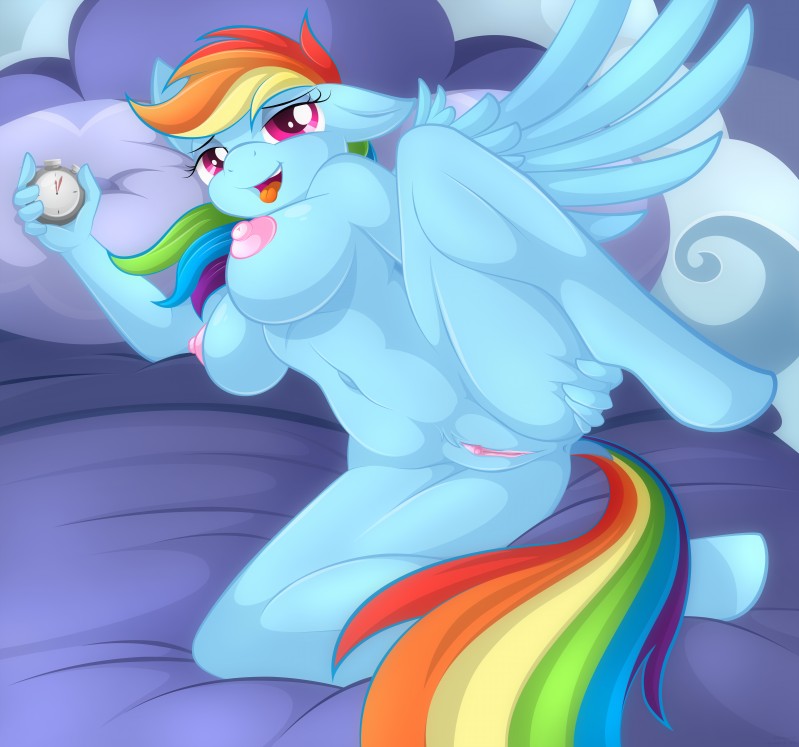 rainbow dash (friendship is magic and etc) created by whitmaverick