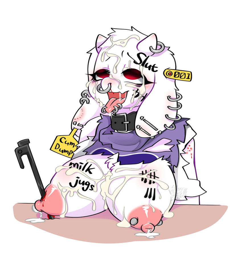 toriel (undertale (series) and etc) created by snow angel (artist)