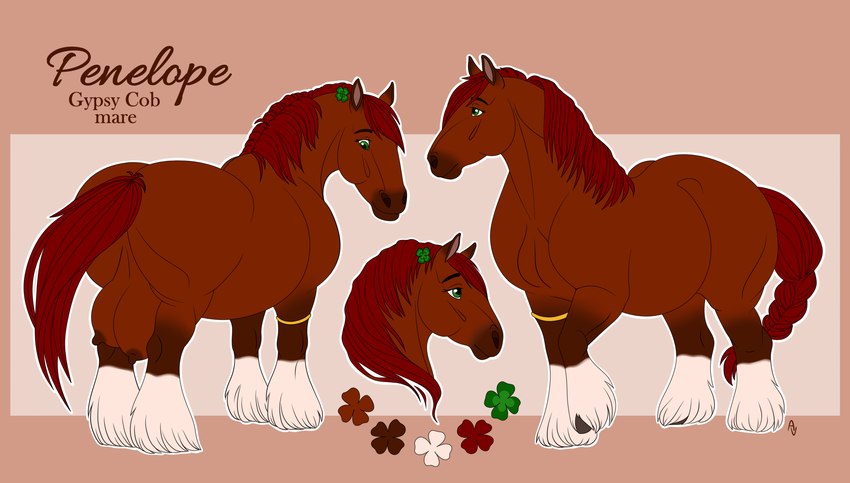 areola big_butt big_udders brown_areola brown_body brown_mane brown_nipples brown_nose brown_tail butt clover_(plant) clover_leaf color_swatch eyebrows eyelashes female feral fetlocks flower flower_in_mane four_leaf_clover four_leaf_clover_in_mane green_eyes hooves leaf leg_accessory mane nipples plant presenting presenting_hindquarters quadruped raised_leg raised_tail simple_background solo tail teats text udders white_fetlocks alexvalyutin penelope_(silberlynx) clydesdale draft_horse equid equine gypsy_cob gypsy_vanner horse mammal 2023 digital_drawing_(artwork) digital_media_(artwork) english_text hi_res model_sheet