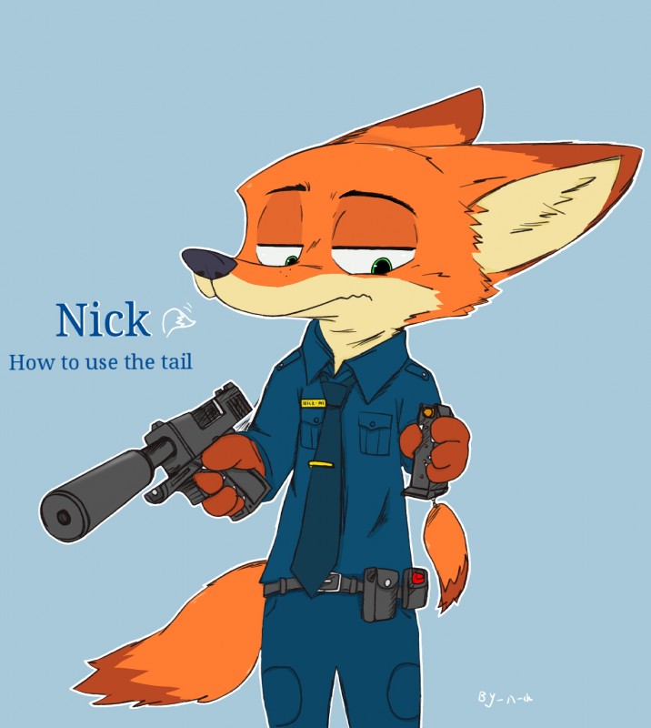 nick wilde (zootopia and etc) created by 1184268486 (artist)
