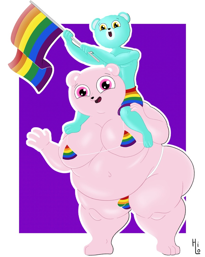 achuchones and gordi (lgbt pride month and etc) created by itsme hilo