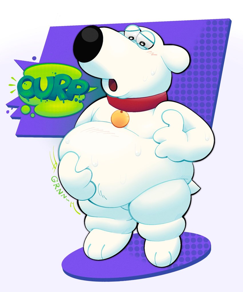 brian griffin (family guy) created by gramgastronomy