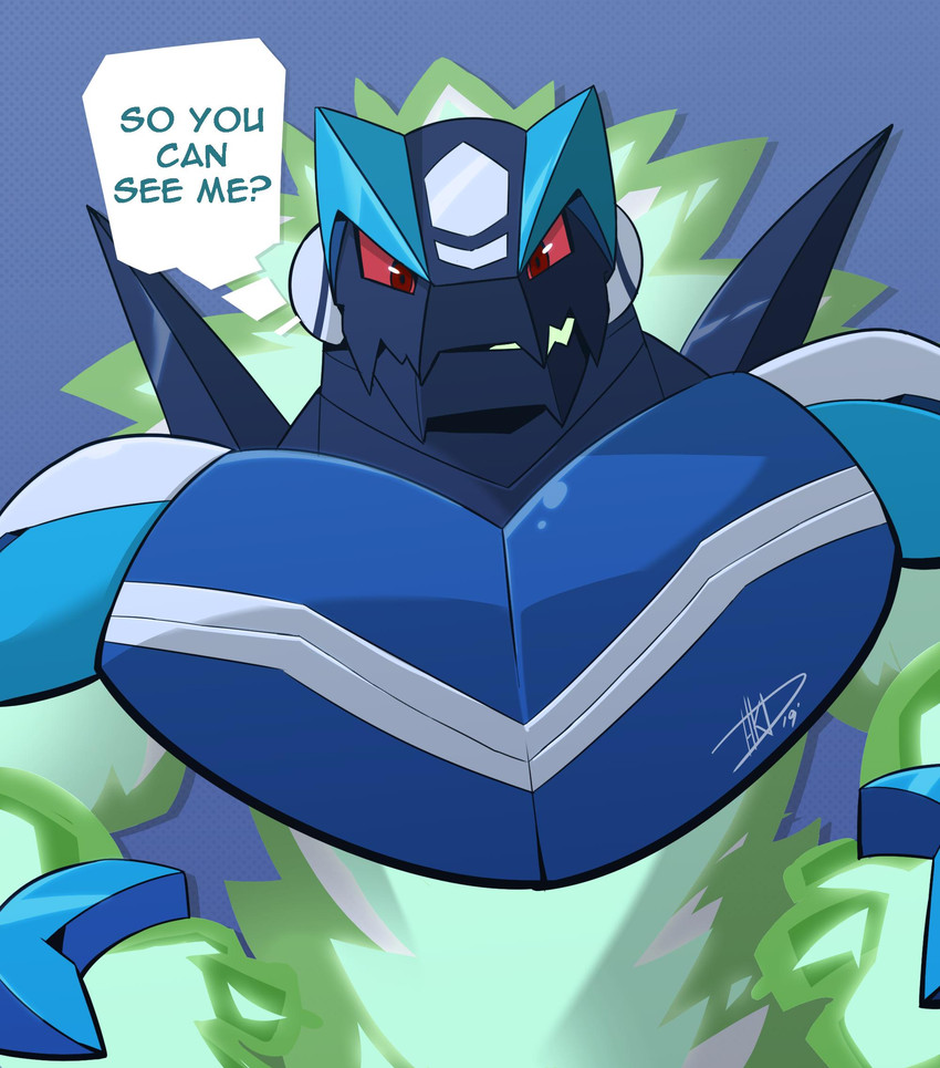 omega-xis (mega man star force and etc) created by hikazedragon
