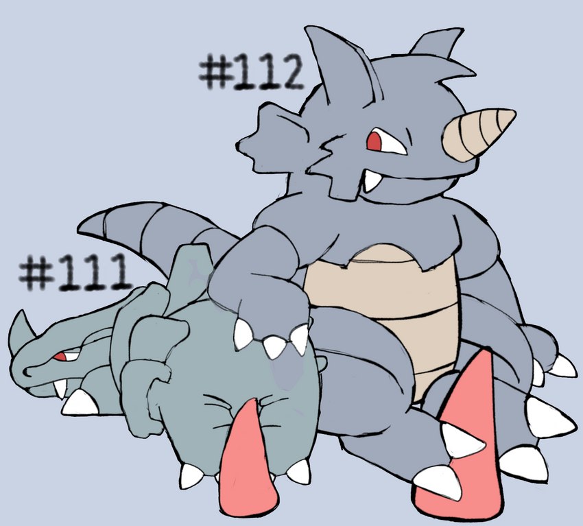 2_toes ambiguous_gender anthro claws duo feet feral foot_fetish foot_play footjob genitals hashtag id_number male penis sex simple_background smile tapering_penis text toes secretsableye nintendo pokemon generation_1_pokemon pokemon_(species) rhydon rhyhorn digital_media_(artwork) hi_res