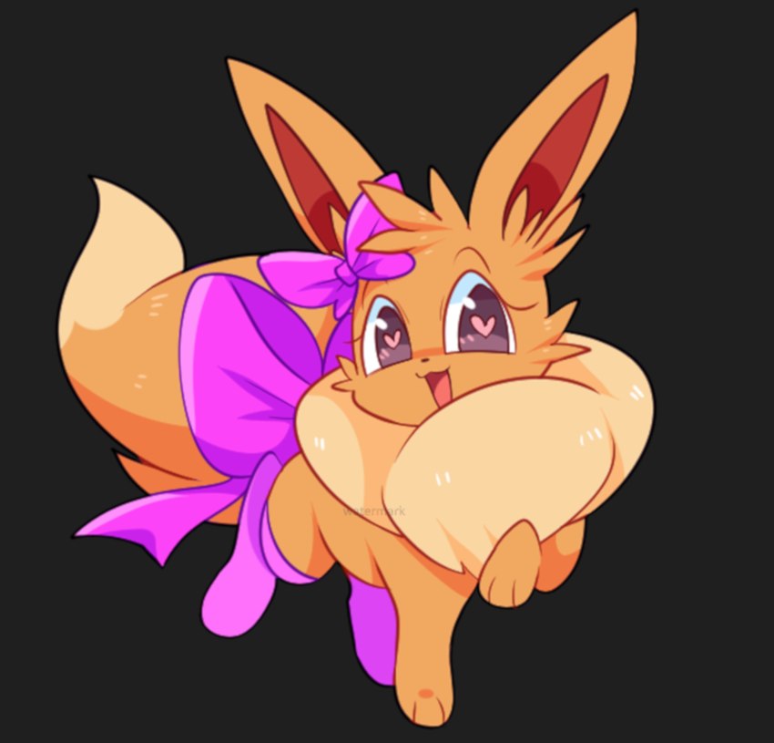 nuzzle the eevee (nintendo and etc) created by anonymous artist