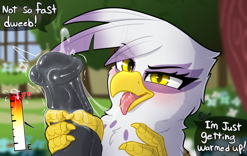 gilda (friendship is magic and etc) created by glue (artist)