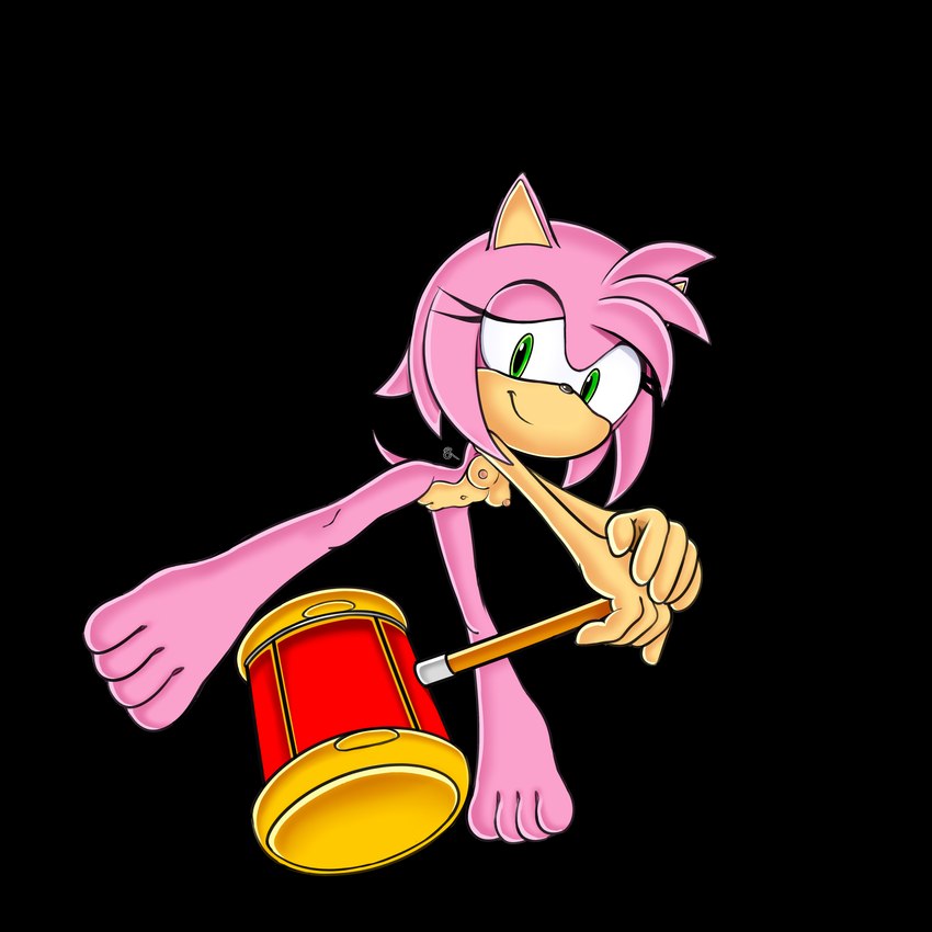 breasts feet female genitals looking_at_viewer nipples nude on_model pussy simple_background smile solo spread_legs spreading thick_calves thin_thighs transparent_background rasenxoru sega sonic_the_hedgehog_(series) amy_rose eulipotyphlan hedgehog mammal 1:1 absurd_res alpha_channel hi_res