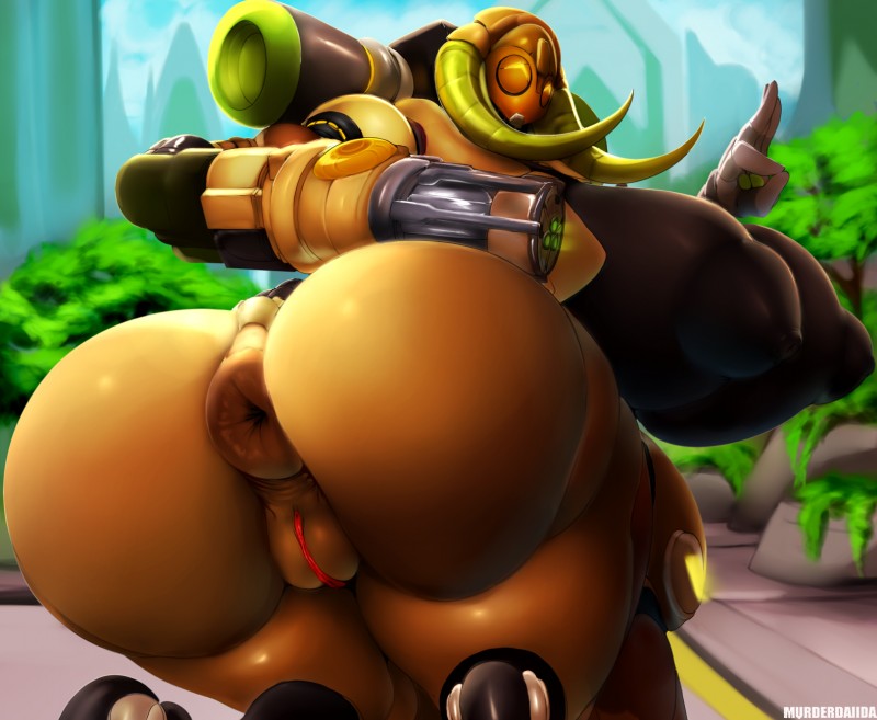 orisa (blizzard entertainment and etc) created by daiidalus